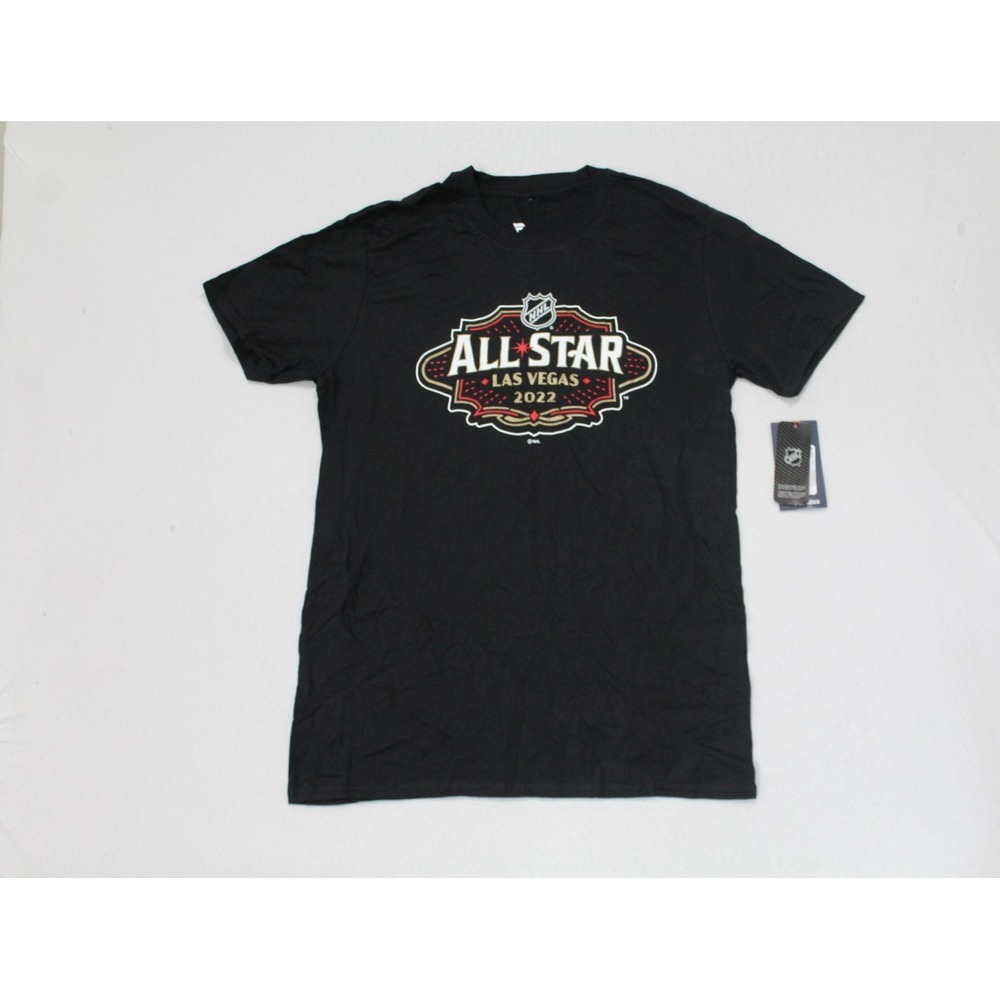 Fanatics Men Black Shirt NHL All Star 2022 Las Vegas Size Medium